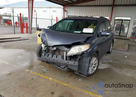 2013 Toyota Sienna Limited V6 7 Passenger из США, поврежденный, VIN 5TDYK3DC8DS331706